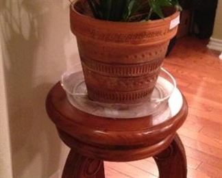 Another real plant; plant stand