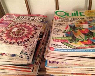 Quilting magazines
