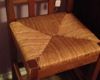 One of four bar chairs