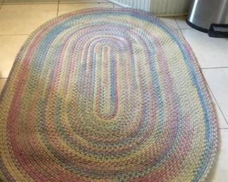 braided rug