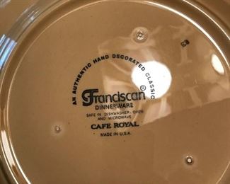 Franciscan Café Royal china