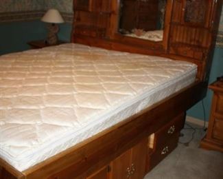 King size sleep number bed