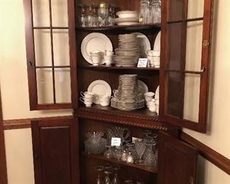 Craftique corner cabinet