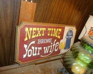 Beer sign