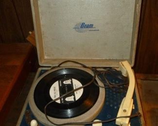 Vintage record player