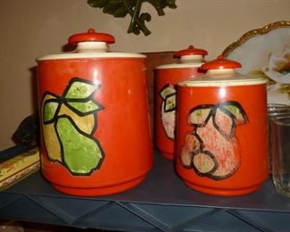 Vintage canisters