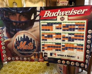 Budweiser Mets extra large banners (numerous available)