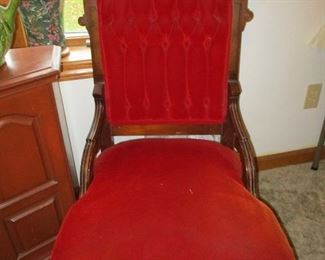 walnut side chair