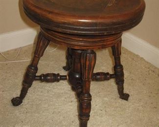 Vintage Piano Stool...