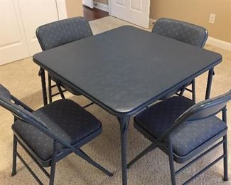 Card Table & Chairs...