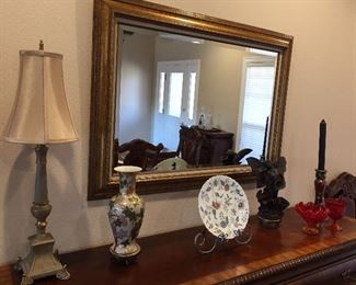 One of the many Mirrors, Lamps & etc...