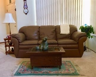 LaZBoy leather sofa