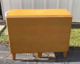 LAN732: Heywood Wakefield Drop Leaf Table https://www.ebay.com/itm/113937990282