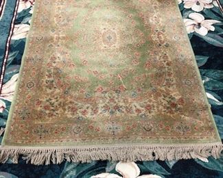 LAN736: Antique Middle Eastern Area Rug Hand Lund 78"X 52" https://www.ebay.com/itm/113989607651