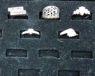 LAN747: Sterling Silver Rings $35 each or 4 for $100 - Only available offline at office