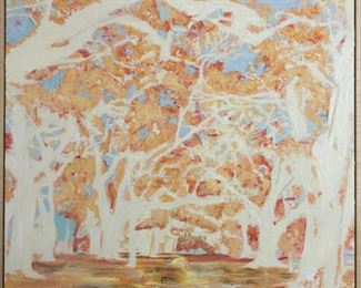 ML3013: Conner McManus Art: Audubon Trees 36″x36″ Giclee and Acrylic on Birch https://www.ebay.com/itm/113966013873