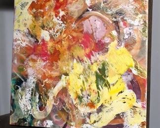 ML3037: Conner McManus Art: mixed media on canvas Local Pickup https://www.ebay.com/itm/113966071530