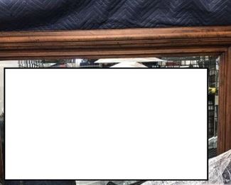 SM014: Large Solid Wood Mirror Cherry Finish 40x52 in LOCAL PICK UP https://www.ebay.com/itm/123989643029