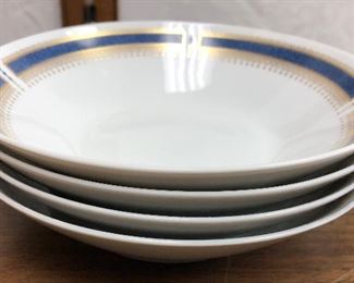 SM2007: Noritake Japan Blue Dawn China 6611 4 - 7.5 in Bowls https://www.ebay.com/itm/123960390438