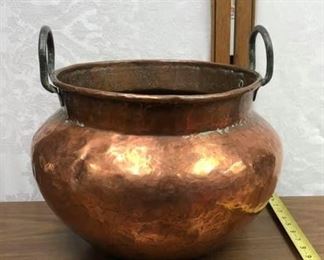 SM3004: XXL Copper POt With Handles Local Pickup https://www.ebay.com/itm/123965156259