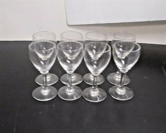SM6002 LOT OF 8 BACCART SMALL CRYSTAL SHOT GOBLETS MADE IN FRANCE https://www.ebay.com/itm/123969702923