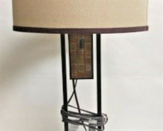 SP1568: PAIR OF GLASS MOSAIC LAMPS WITH SHADES https://www.ebay.com/itm/113981255239