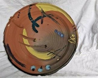 SM6003 17 INCH NEW ORLEANS LOCAL ARTIST RED CLAY WITH PAINT BOWL https://www.ebay.com/itm/113995328792