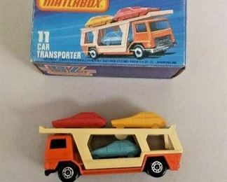 WY0275 MATCHBOX DIE CAST VEHICLE SUPERFAST #11 CAR TRANSPORTER IN BOX MADE https://www.ebay.com/itm/113928000935
