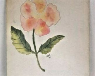 WY3001: WATERCOLOR PAINTING BY NEW ORLEANS ARTIST BARBARA BROUSSARD https://www.ebay.com/itm/123952007911