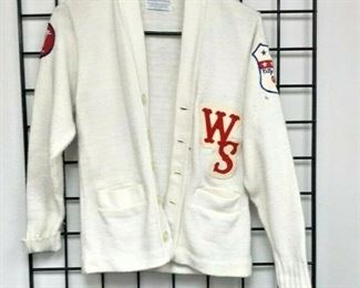WY3004: VINTAGE 1971 WHITE SOX SWEATER 'CITY CHAMPS GRID' SIZE S https://www.ebay.com/itm/123952007891