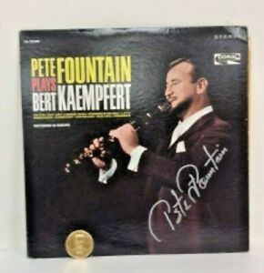 WY3010: PETE FOUNTAIN PLAYS BERT KAEMPFERT LP SIGNED WITH DOUBLOON https://www.ebay.com/itm/123952007902