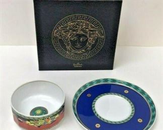 M004: VERSACE BOWL AND SAUCER SET ROSENTHAL STUDIO-LINIE NIB https://www.ebay.com/itm/123952007903