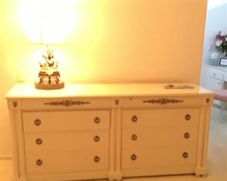 Double French style dresser