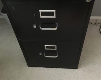 Metal fie cabinets (3)  