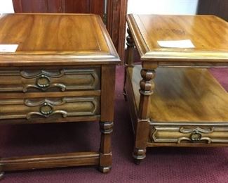 Hammarity Furniture (sold at Lammert's) end tables