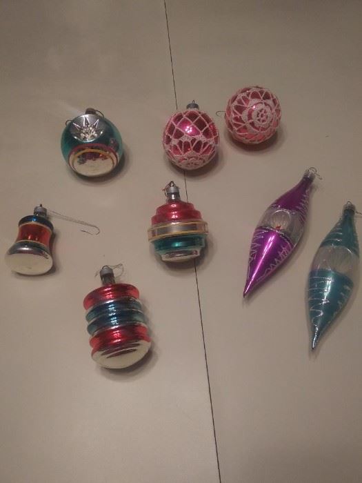 mercury glass ornaments