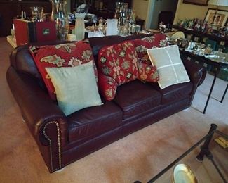 Lexington leather sofa