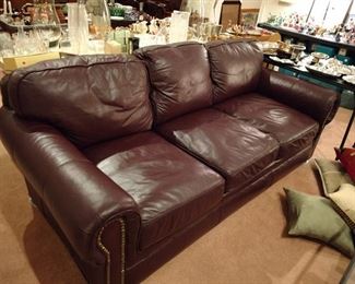 Lexington leather sofa