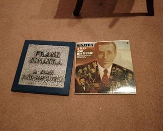 Signed limited edition Frank Sinatra a man and his music record