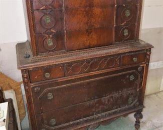 Vintage chest on chest
