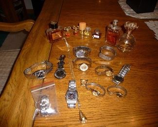 some of the Watches and perfume 