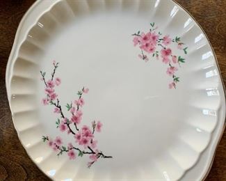 Cherry blossom plate.