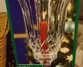 crystal vase