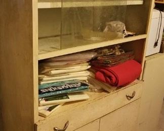 vintage metal cabinet