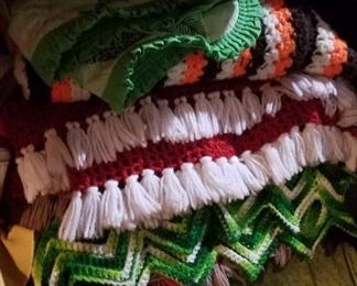 Crocheted Throws