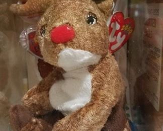 Ty Reindeer Beany Baby