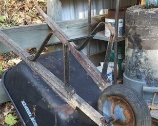 Wheelbarrow from outbuilding 3