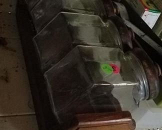 great countertop lidded glass container set