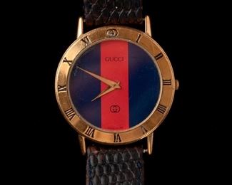 152: Gucci Vintage 'Shelly Line Dial' Watch, 3001M 
