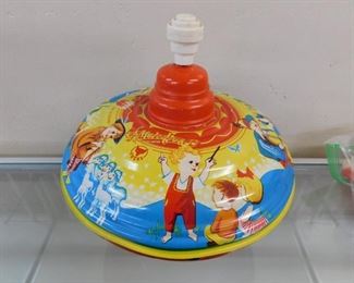 German Tin Lithograph Top